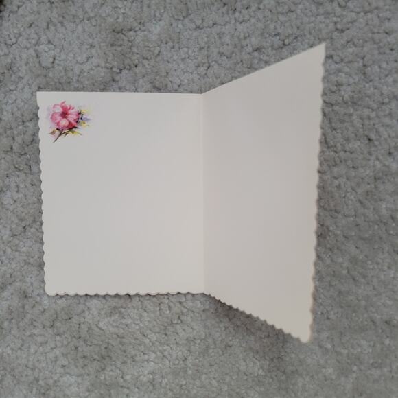 1950s Floral Note Cards Scalloped Edge w/ Envelopes Lillian Grow almost full set - Picture 5 of 10